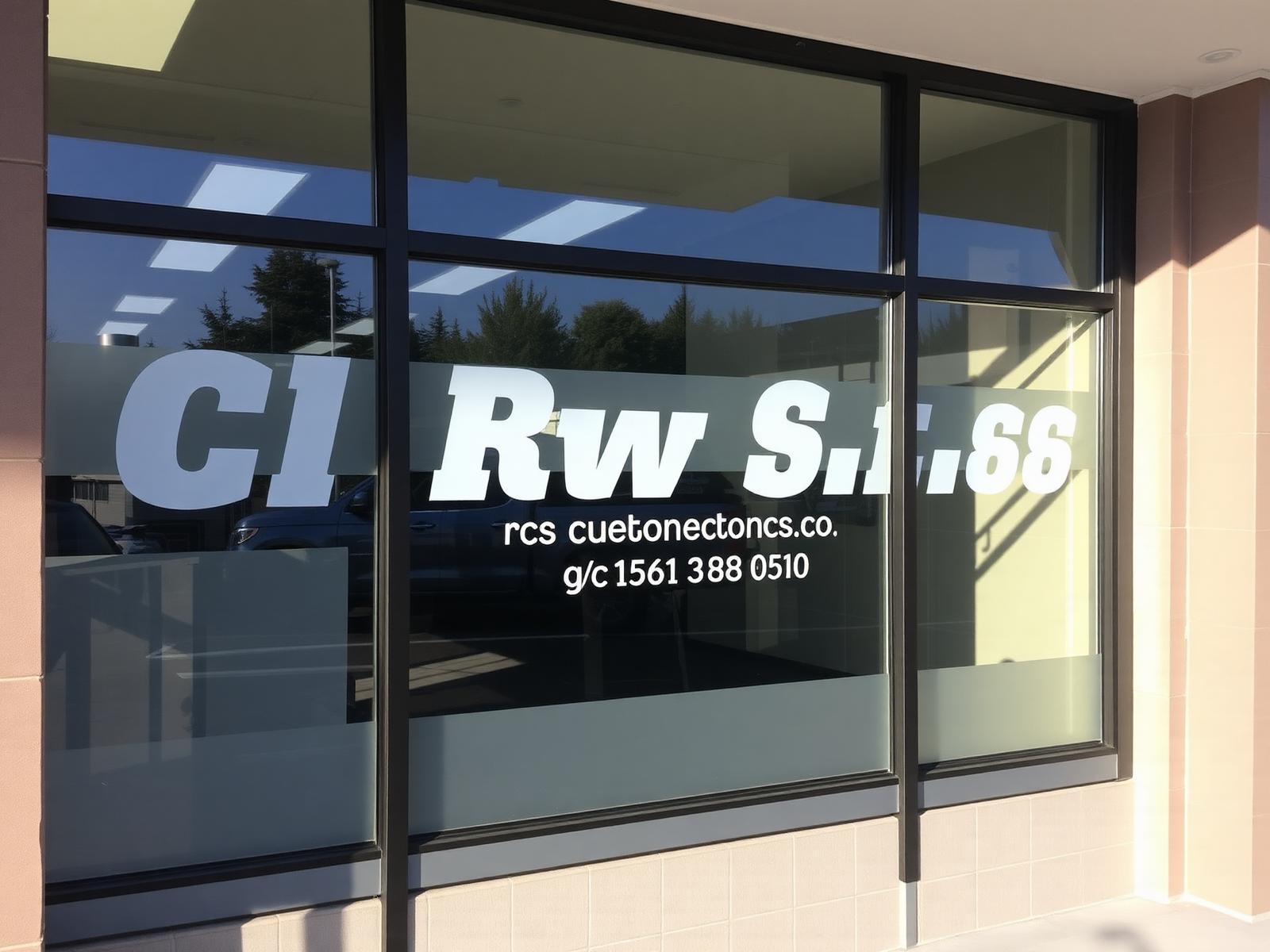 Window & Storefront Branding